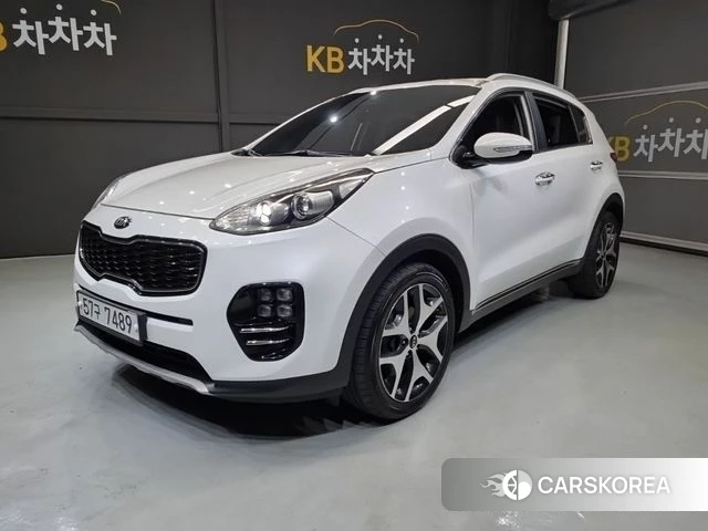 Kia Sportage 4th Generation 2018 Белый из Кореи