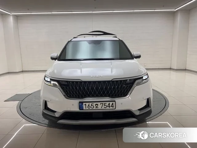 Kia Carnival 4th generation 2021 Белый из Кореи