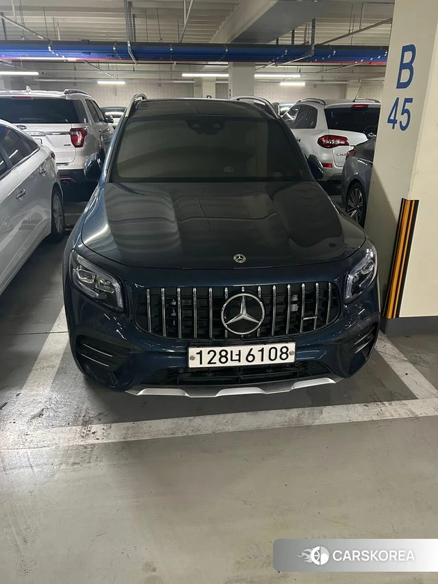Mercedes-Benz GLB-Class X247 2022 Синий из Кореи