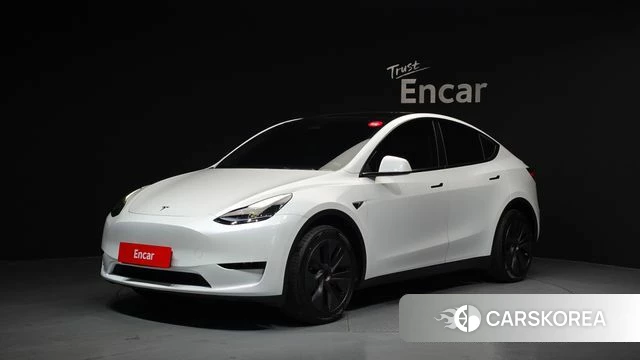 Tesla Model Y 2024 Белый из Кореи