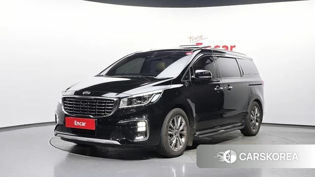 Kia The New Carnival 2018 Черный из Кореи