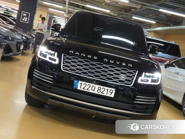 Land Rover Range Rover 4th Generation 2022 Черный из Кореи