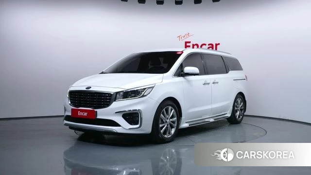 Kia The New Carnival 2019 Белый из Кореи