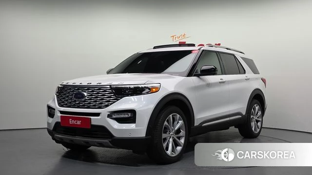 Ford Explorer 6th Generation 2021 Белый из Кореи