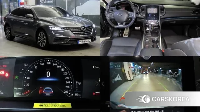 Renault Korea (Samsung) The New SM6 2022 Серый из Кореи