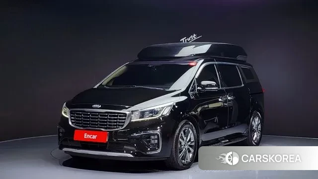 Kia The New Carnival 2018 Черный из Кореи