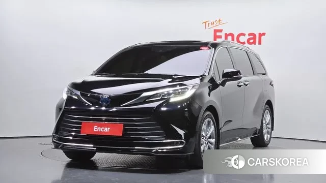 Toyota Sienna 4th Generation 2022 Черный из Кореи