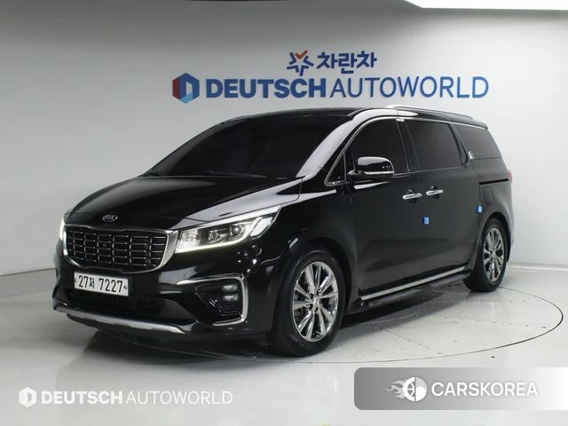 Kia The New Carnival 2018 Черный из Кореи