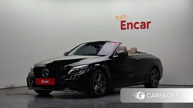 Mercedes-Benz C-Class W205 2021 Черный из Кореи