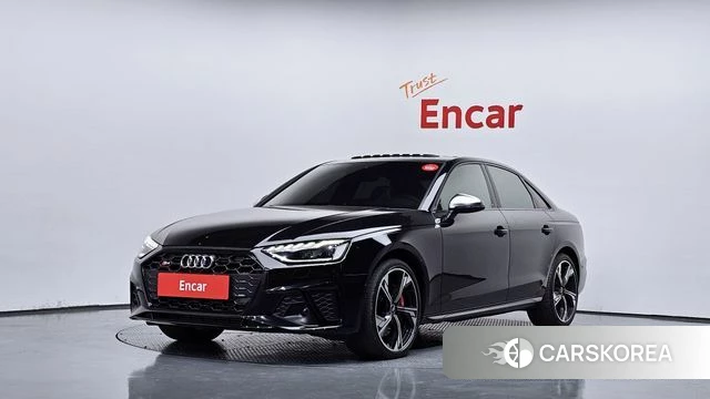 Audi S4 (B9) 2023 Черный из Кореи