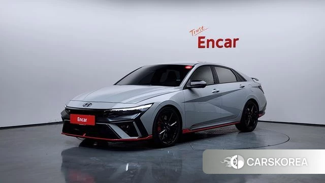 Hyundai The New Avante (CN7) 2024 Жемчужный цвет из Кореи