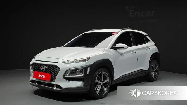 Hyundai Kona 2018 Белый из Кореи