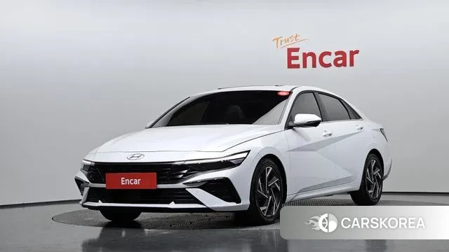 Hyundai The New Avante (CN7) 2025 Белый из Кореи