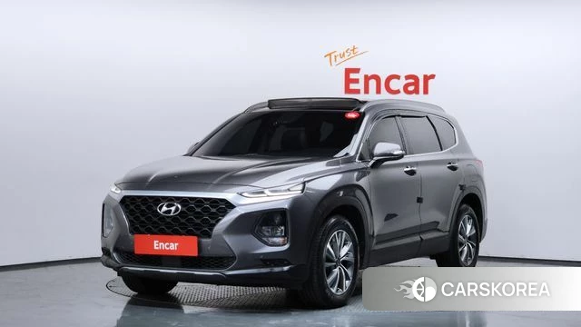 Hyundai Santa Fe TM 2018 Серый из Кореи