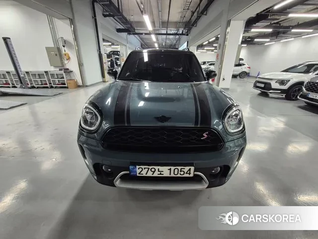 Mini Cooper S Countryman 2022 Небесно-голубой из Кореи