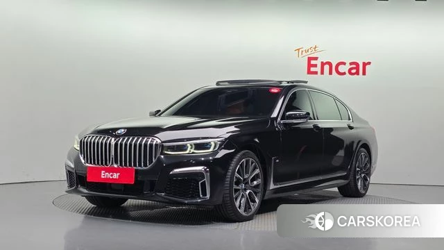 BMW 7 Series (G11) 2020 Черный из Кореи