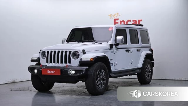 Jeep Wrangler (JL) 2021 Белый из Кореи