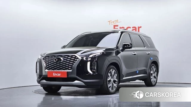 Hyundai Palisade 2022 Черный из Кореи