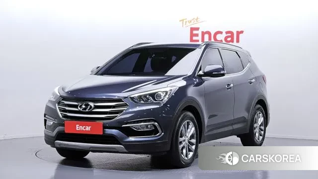 Hyundai Santa Fe The Prime 2018 Синий из Кореи