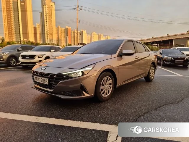 Hyundai Avante (CN7) 2020 Серебристо-серый из Кореи