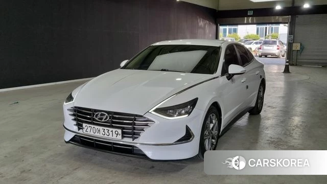 Hyundai Sonata (DN8) 2019 Белый из Кореи