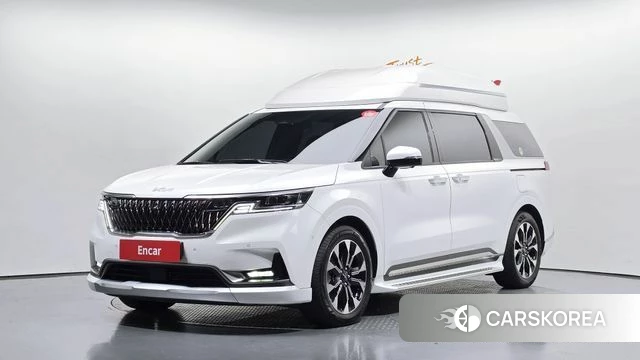 Kia Carnival 4th generation 2022 Белый из Кореи