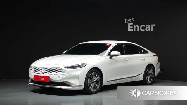 Kia K8 Hybrid 2021 Белый из Кореи