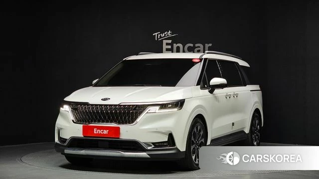 Kia Carnival 4th generation 2021 Белый из Кореи