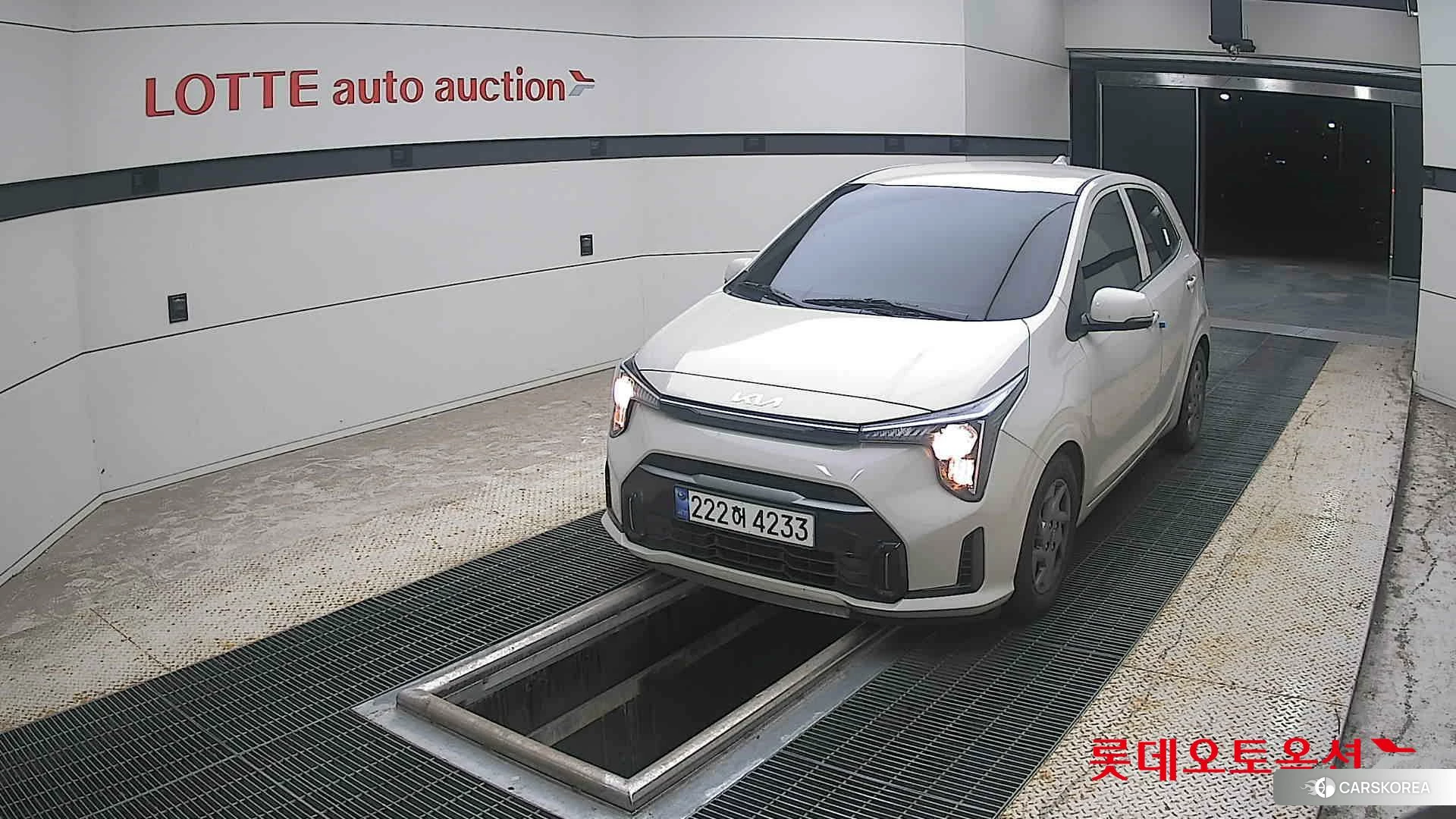 Kia Morning 2024 Milky Beige из Кореи