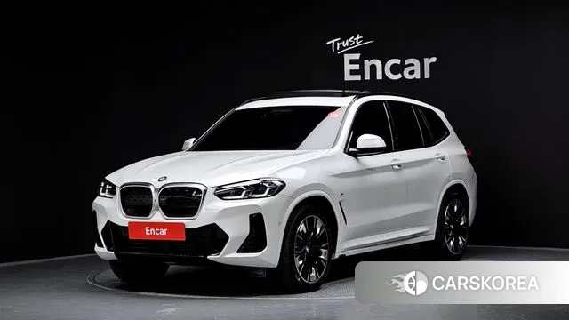 BMW iX3 2024 Белый из Кореи