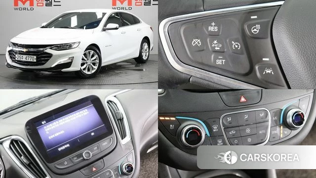 Chevrolet (GM Daewoo) The New Malibu 2019 Белый из Кореи