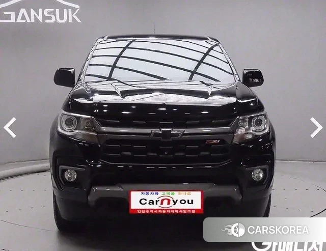 Chevrolet (GM Daewoo) Real New Colorado 2021 Черный из Кореи