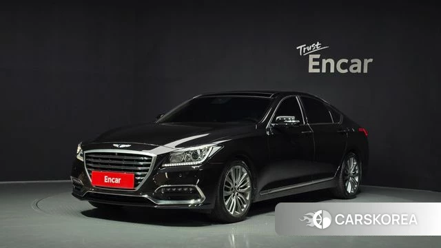 Genesis G80 2018 Черный из Кореи