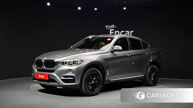 BMW X6 (F16) 2018 Серый из Кореи