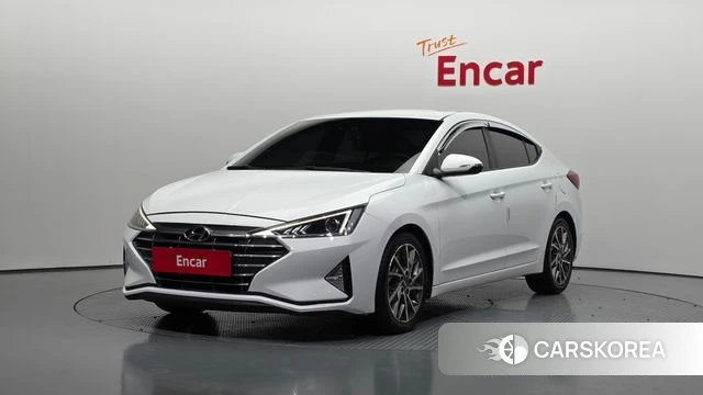 Hyundai The New Avante AD 2019 Белый из Кореи