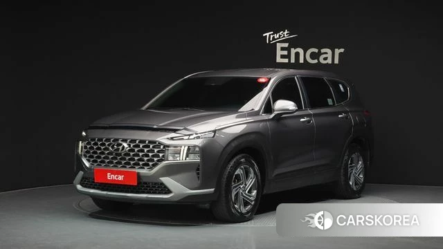 Hyundai The New Santa Fe 2022 Серый из Кореи