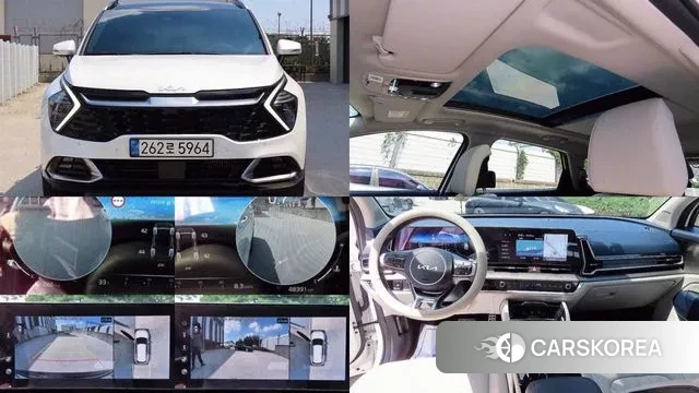 Kia Sportage 5th Generation 2022 Белый из Кореи