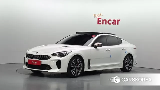 Kia Stinger 2018 Белый из Кореи