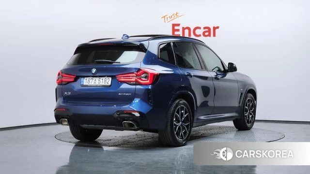 BMW X3 (G01) 2023 Синий из Кореи