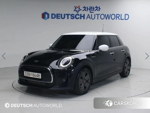 Mini Cooper 2022 Черный из Кореи