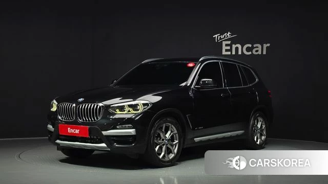 BMW X3 (G01) 2018 Черный из Кореи