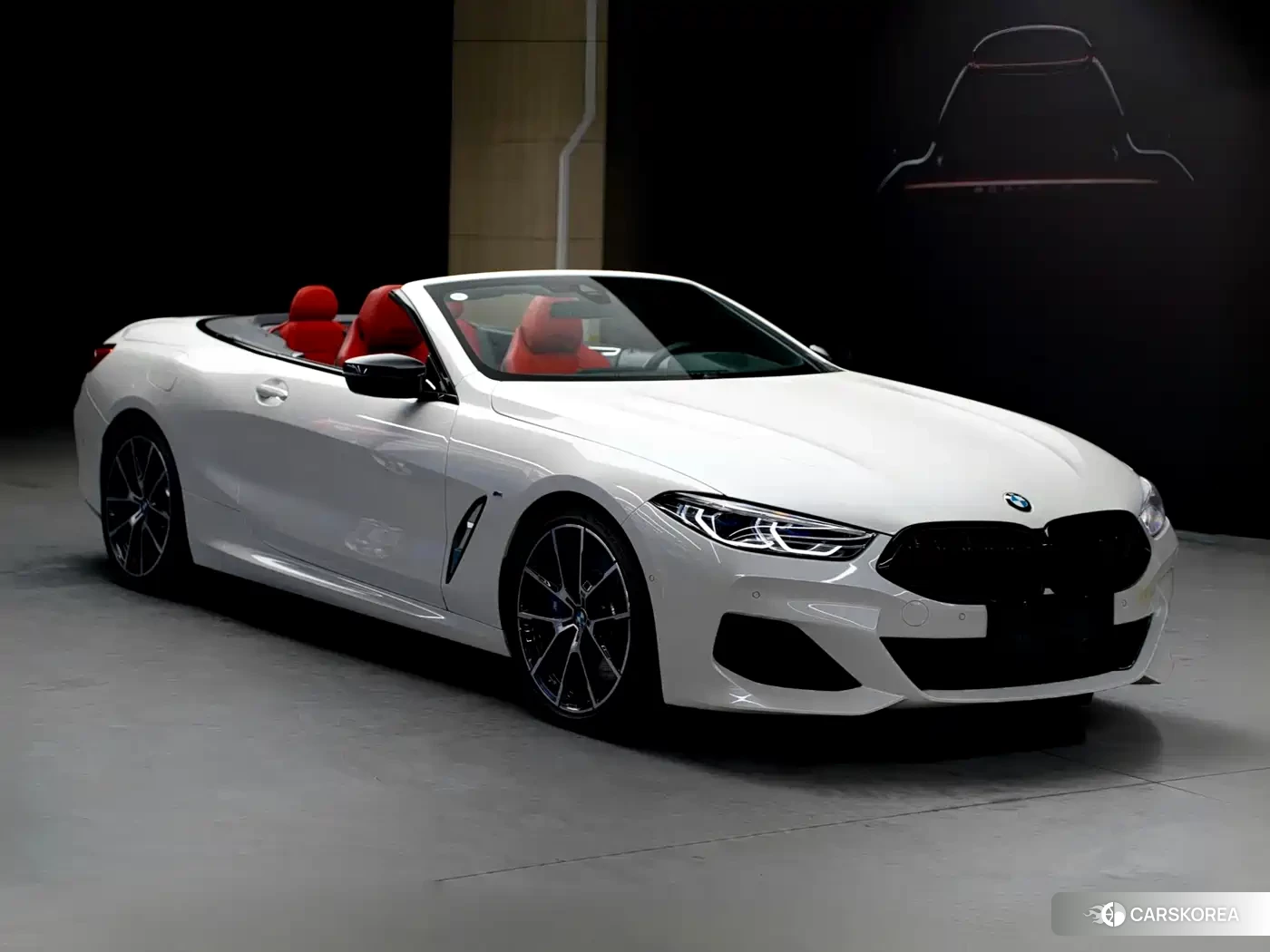 BMW 8 series 2023 Белый из Китая