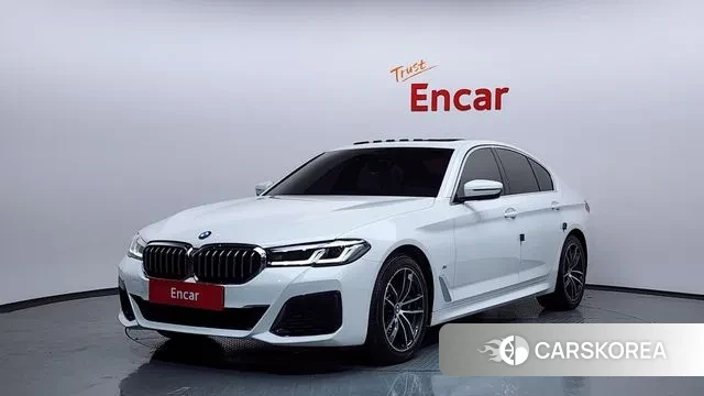 BMW 5 Series (G30) 2021 Белый из Кореи