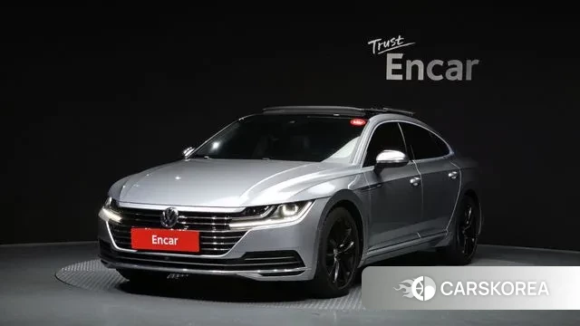 Volkswagen Arteon 2019 Серебристо-серый из Кореи