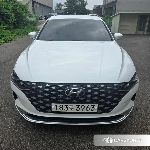 Hyundai The New Grandeur IG 2021 Белый из Кореи