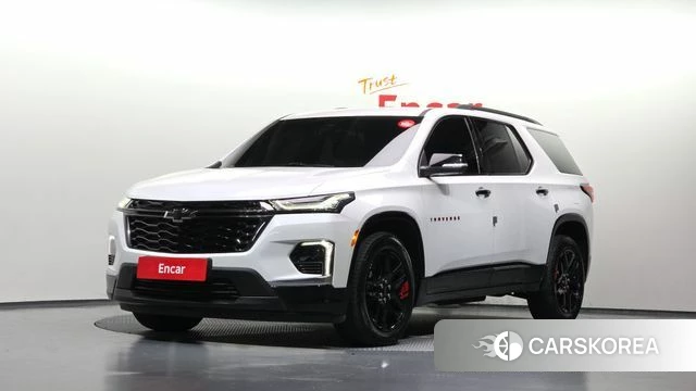 Chevrolet (GM Daewoo) Traverse 2022 Белый из Кореи
