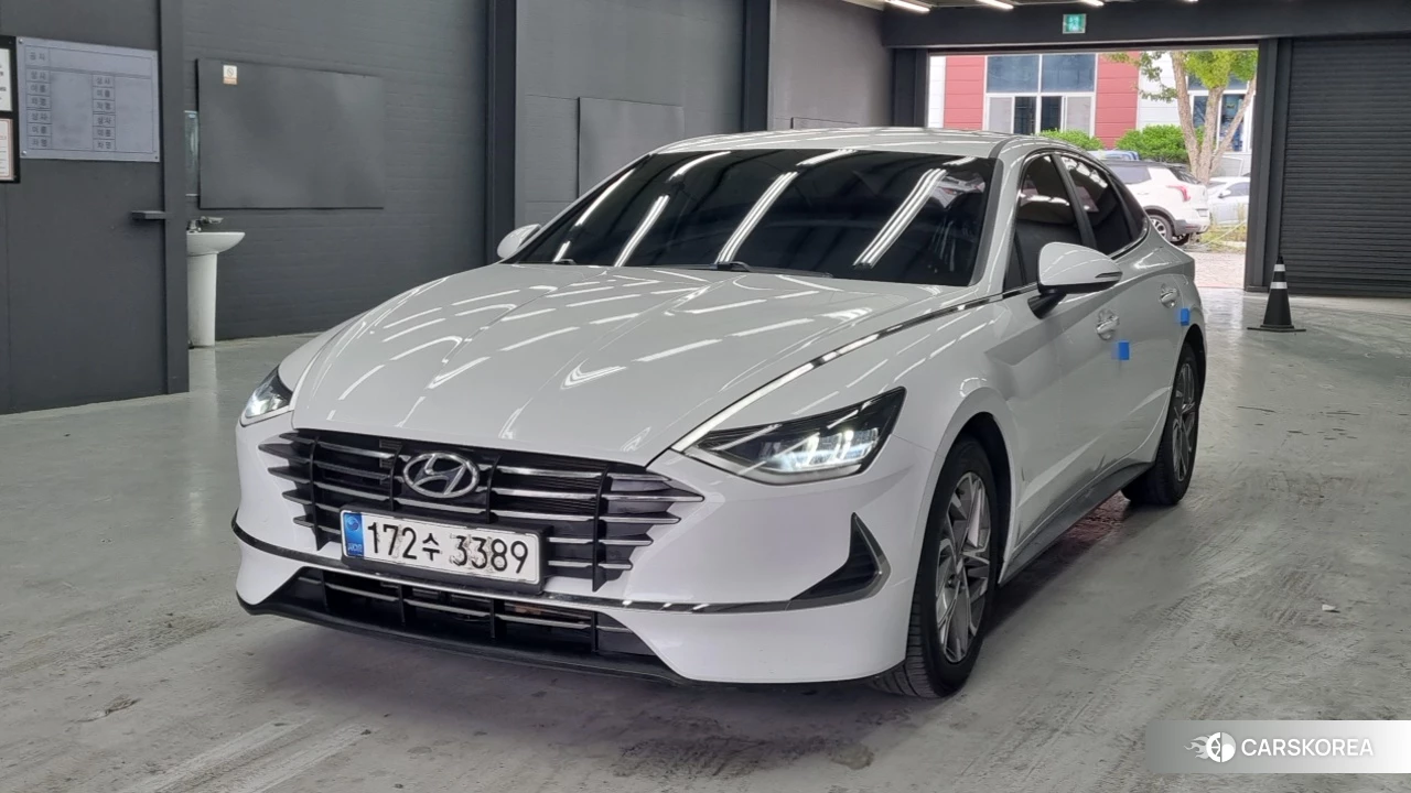 Hyundai Sonata (DN8) 2021 Белый из Кореи