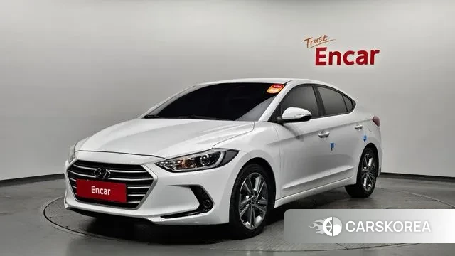 Hyundai Avante AD 2018 Белый из Кореи