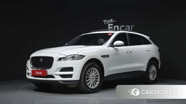 Jaguar F-PACE 2018 Белый из Кореи