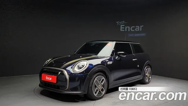 Mini Cooper Electric 2023 Синий из Кореи